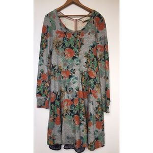 Anthropologie Floral Dress