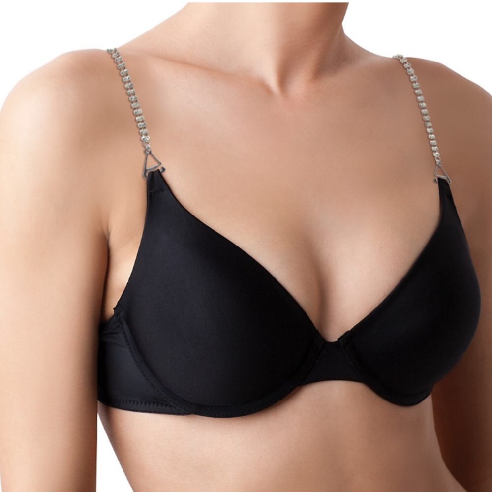 Rhinestone bra straps