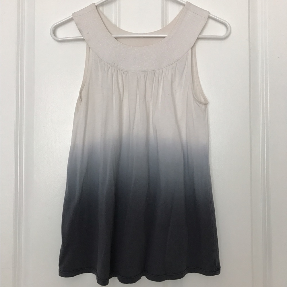 Express Ombré Circle Neck Tank Top