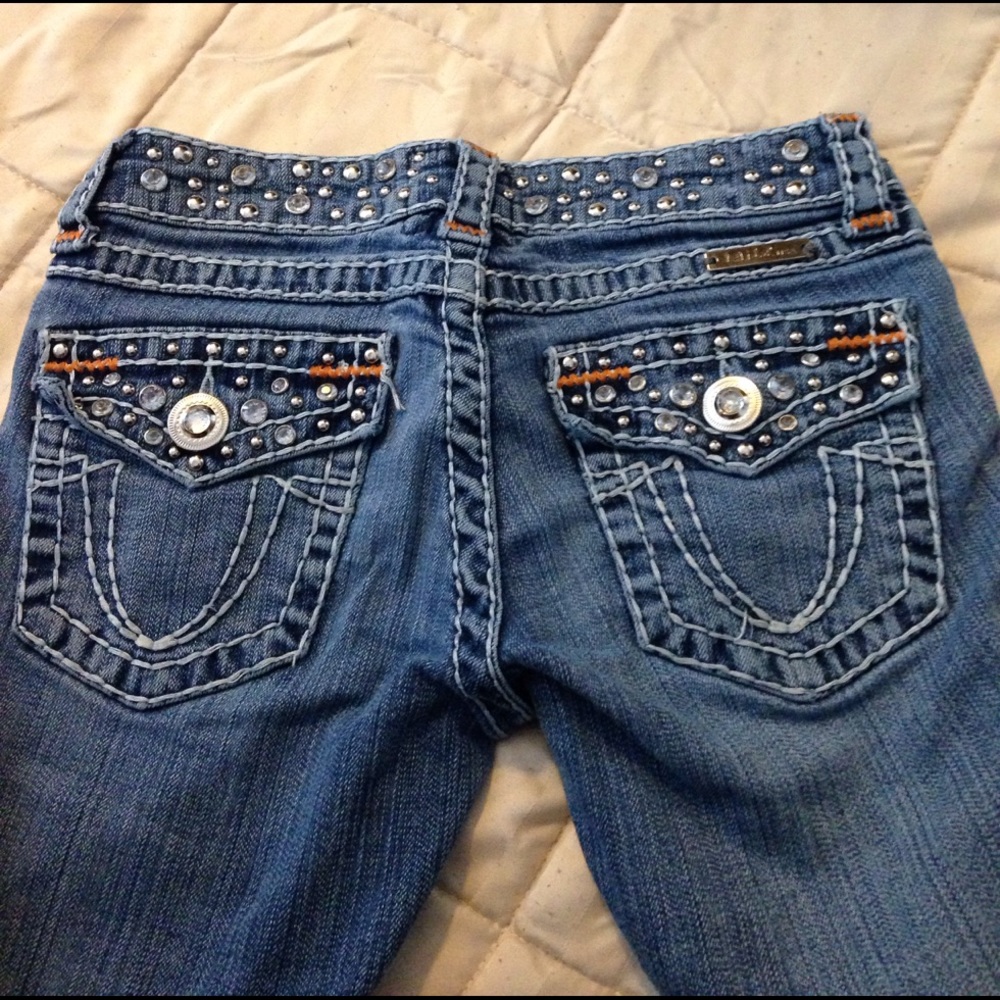 LA dolls skinny jeans, size 0