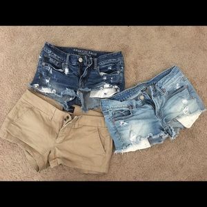 Lot of 3 AE shorts