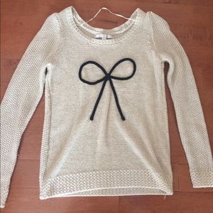 Lauren Conrad bow sweater