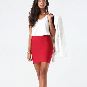 NWT! BEBE Bandage Skirt!