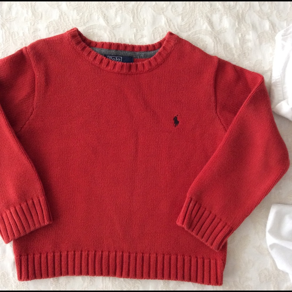 Boys RL Crew Neck Sweater