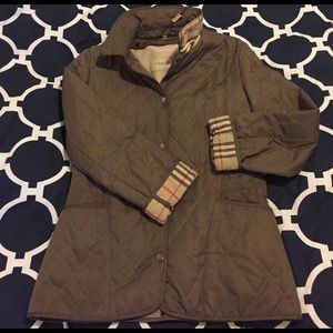 Burberry quilted jacket  with option insert