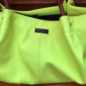 ✨Sexy Neon Green Jimmy Choo Purse✨