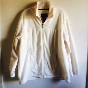 CATALINA Ivory Color Soft  Cozy Fleece Jacket SzXL