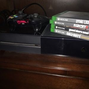 Xbox one with games