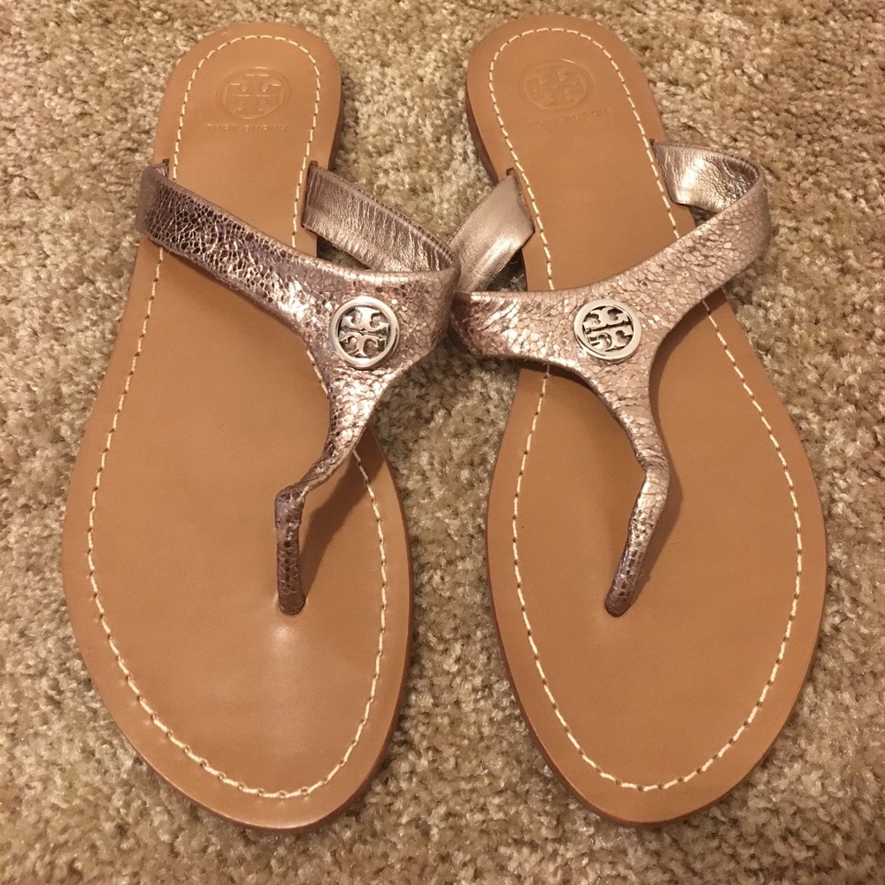 Gold Tory Burch Sandals