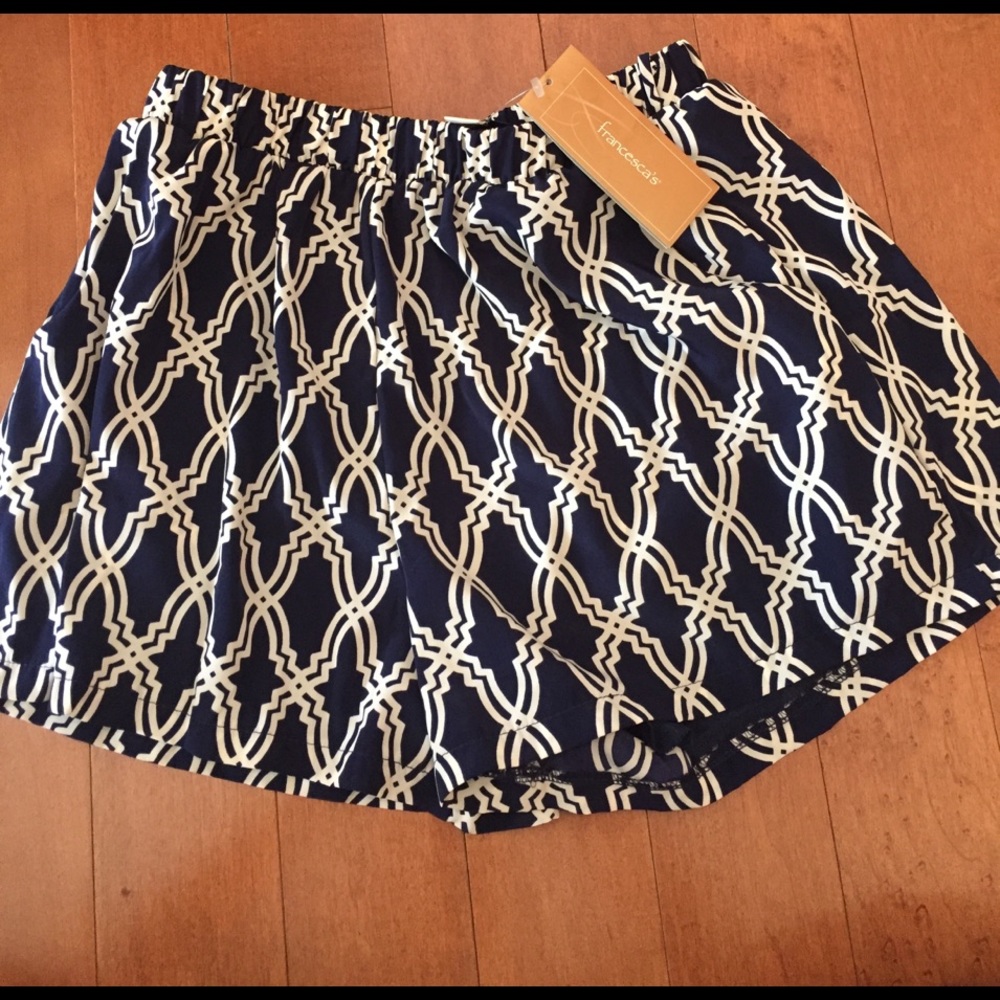 Navy blue shorts