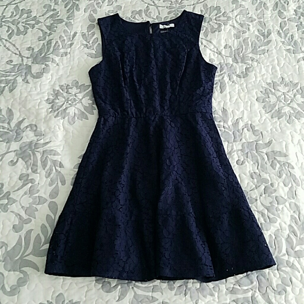 Lace skater dress