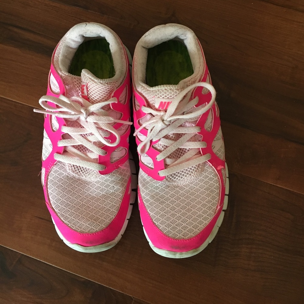 Pink Nike Frees