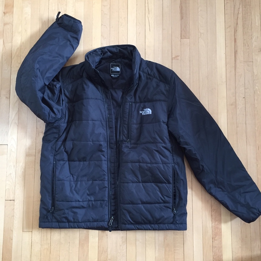 Men's The North Face winter jacket puffer black