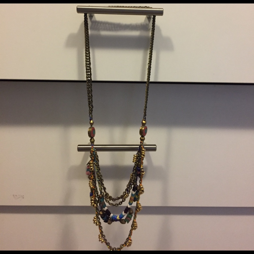 NWOT Vanessa Mooney Poppystar long necklace