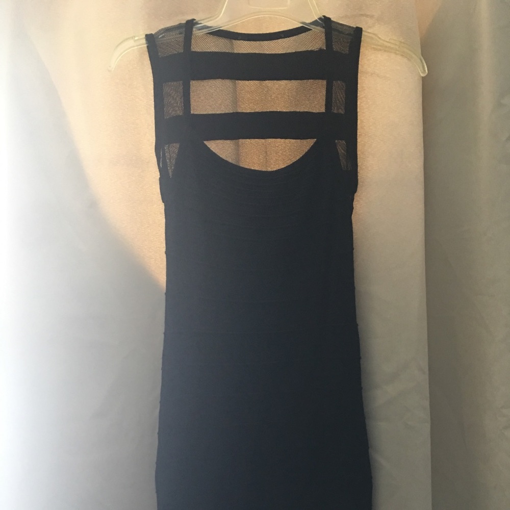 Forever 21 mesh back dress