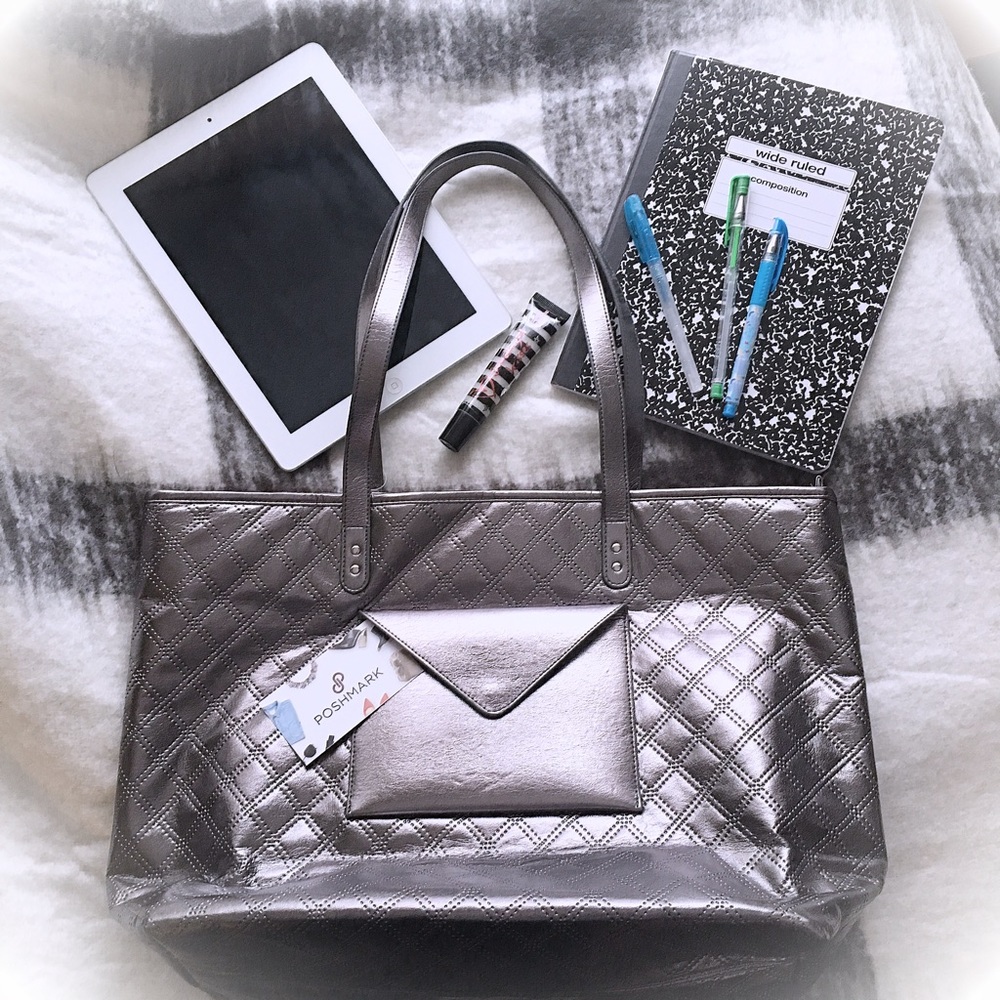 Gorgeous Silver Tote Bag