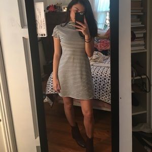 LOWEST PRICE High neck striped dress