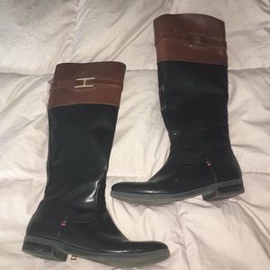 TOMMY HILFIGER riding boots