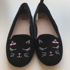 Gap girls Cat face ballerina flats