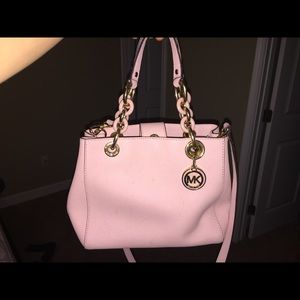 Pink Michael Kors purse