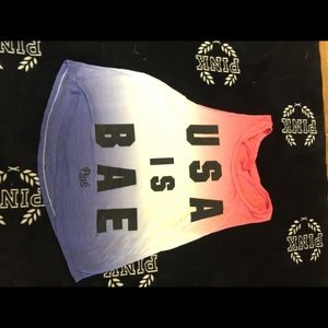 USA IS BAE TANK TOP SIZE MEDIUM
