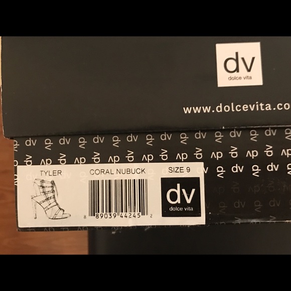 Dolce Vita "Tyler" Coral Lace up Sandal - Picture 7 of 8