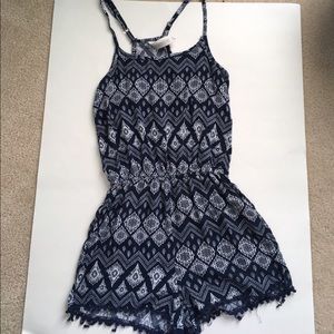 Navy blue Aeropostale romper