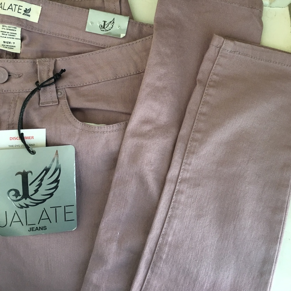 Lavender skinny jeans