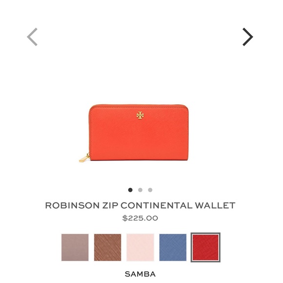 Tory Burch Handbags - Tory burch robinson zip wallet