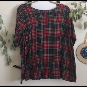 Asos plaid tee