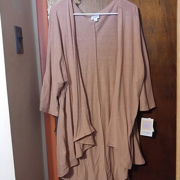 Large lularoe Peach Lindsey - Picture 1 of 1