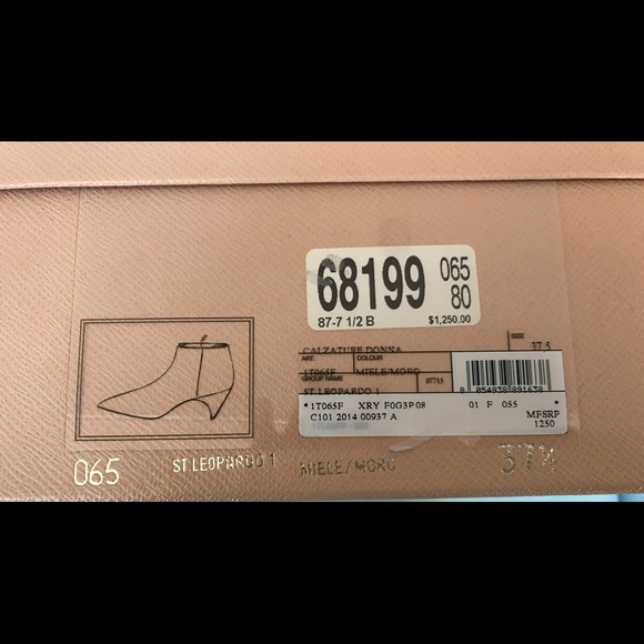 Prada Ankle Booties New in Box - Never Worn - Picture 7 of 7