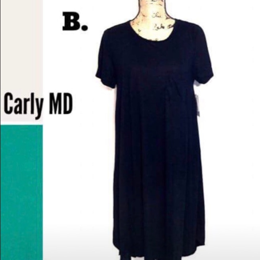 Lularoe Carly NWT  BLACK