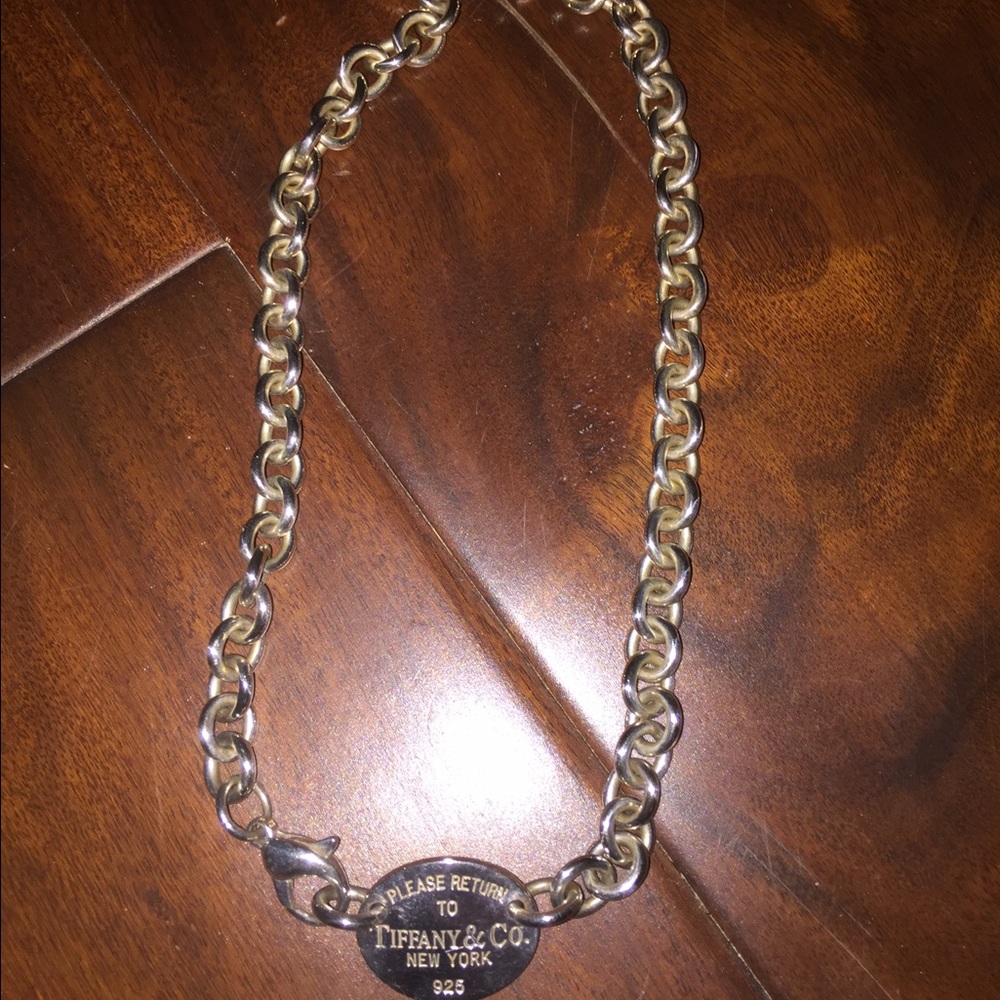 Retired Tiffany & Co tag choker
