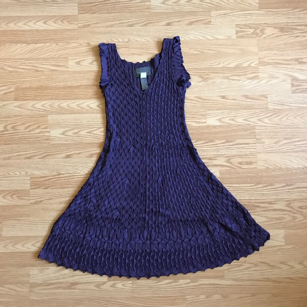 Handmade Pepa Pombo scale patterned dress