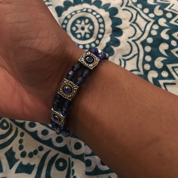 Homemade anklet and bracelet - Picture 1 of 3
