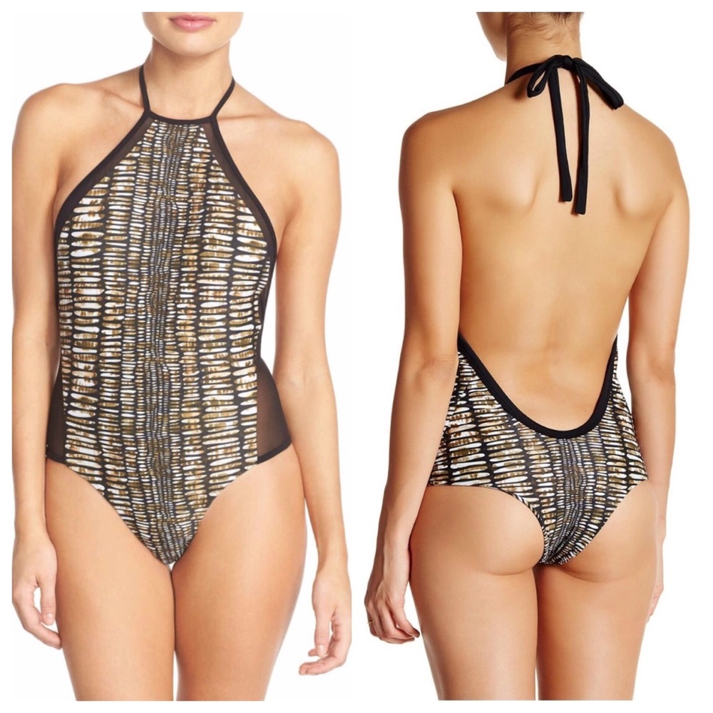 Issa de Mar Brooklyn high cut cheeky one piece