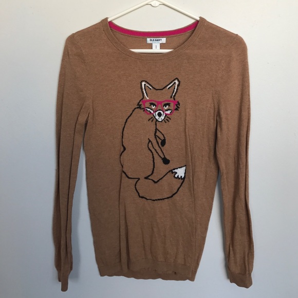 Old Navy Sweaters - Old Navy Fox Sweater Old Navy Sweaters - Old Navy Fox Sweater