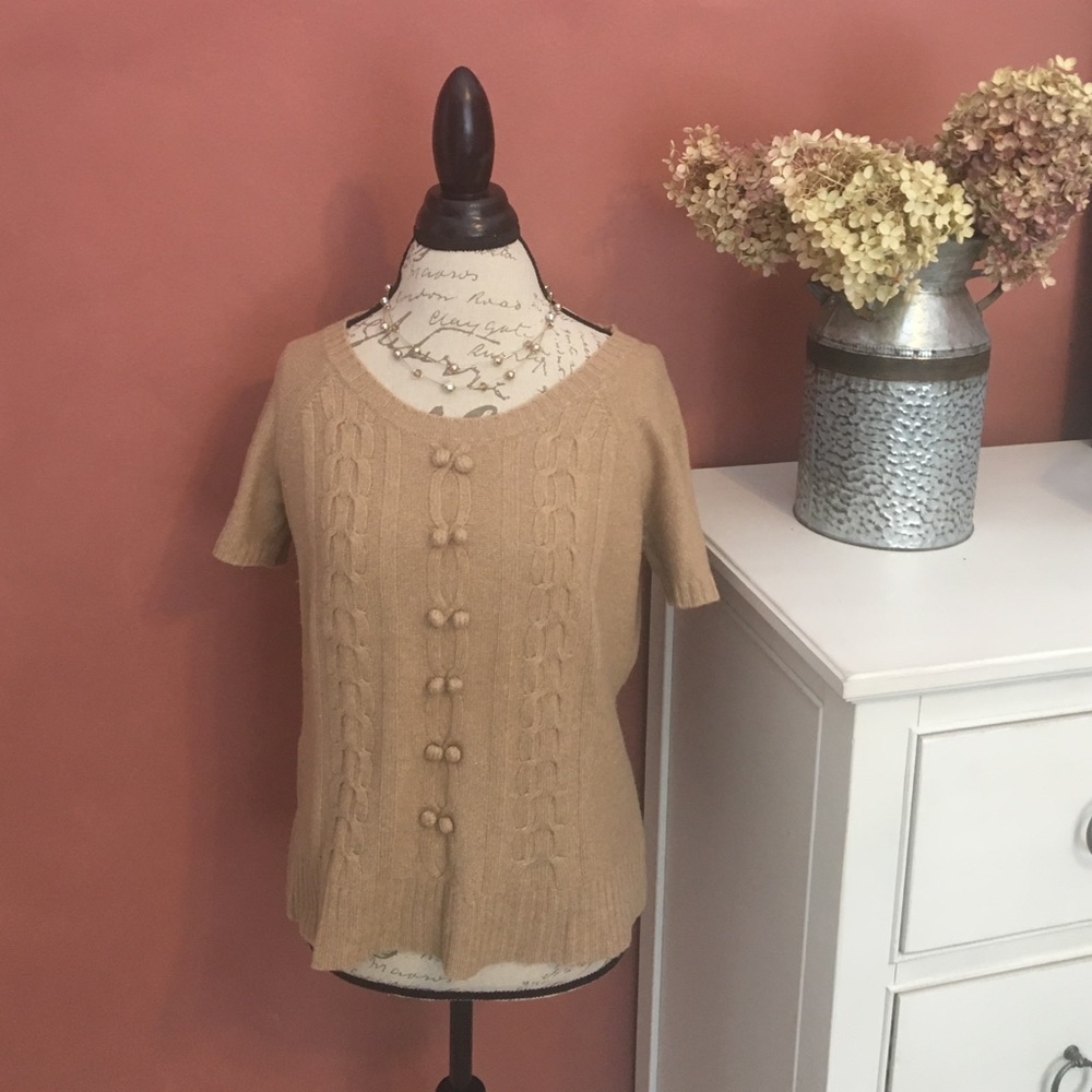 LOFT Short-Sleeve Sweater