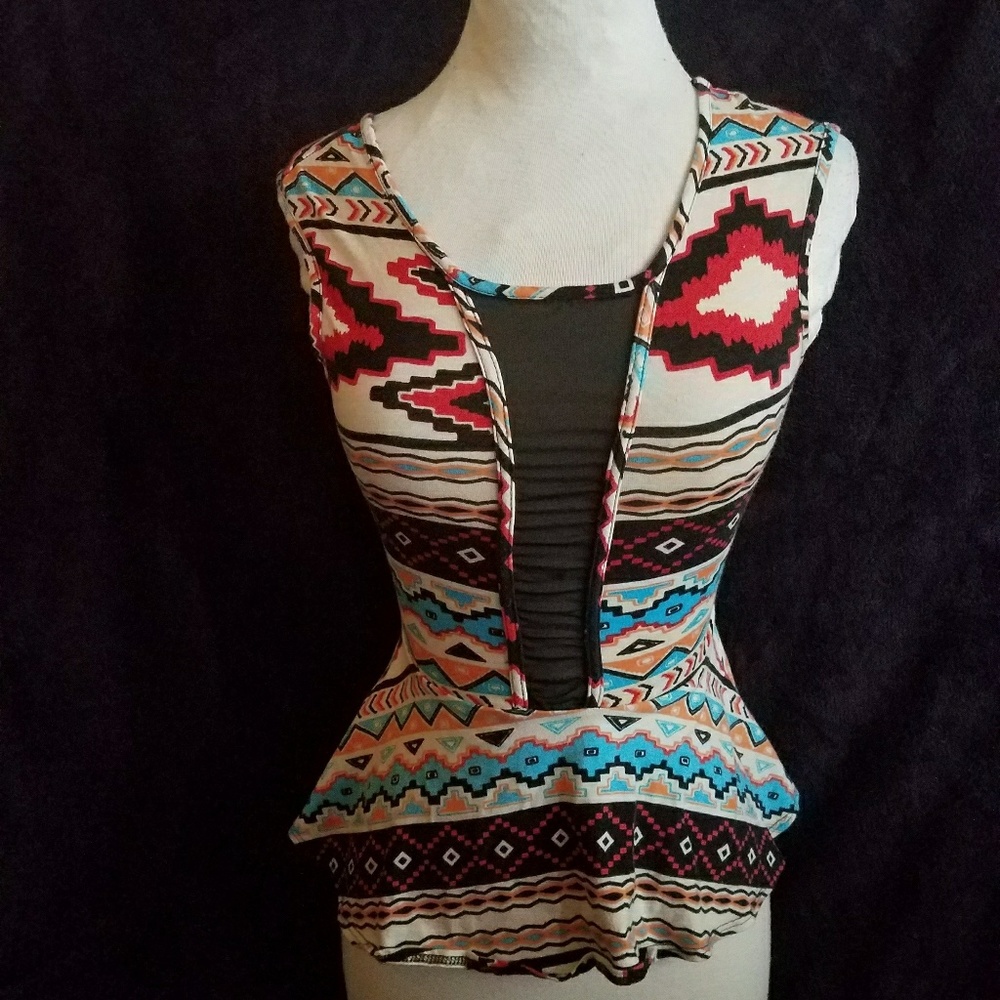 Peplum top