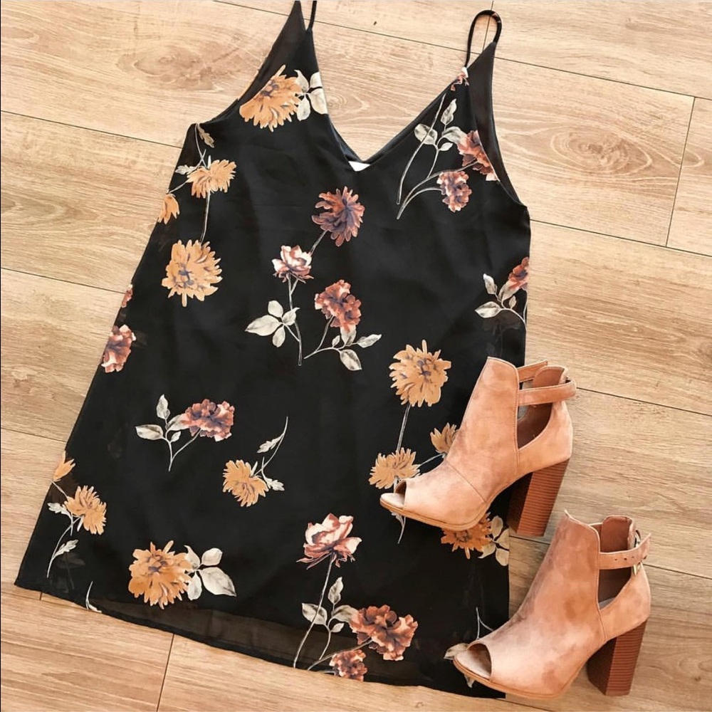 Simple , cute floral dress