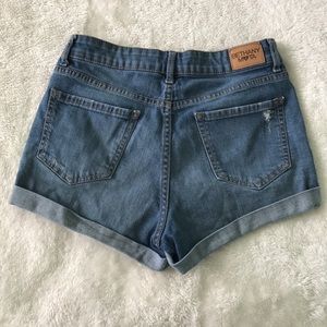 SOLD! High Waisted Denim Shorts