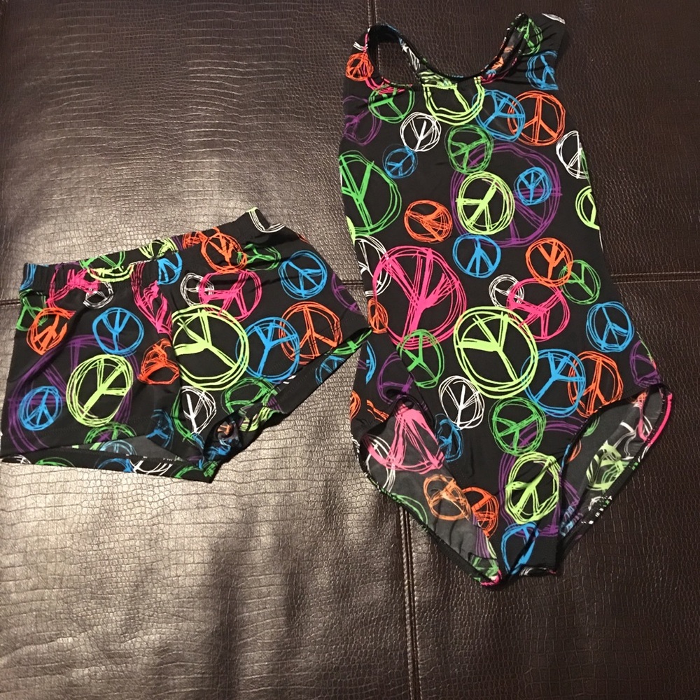 Leotard and matching bottom