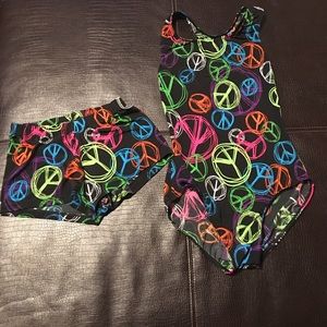 Leotard and matching bottom