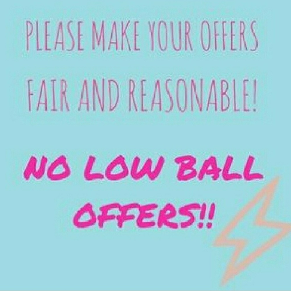 Please Read My Offers Chart!