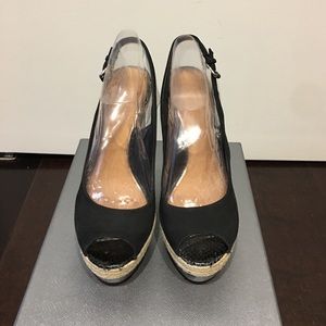 Mark & James by Badgley Mischka Black Wedges, 8.5M