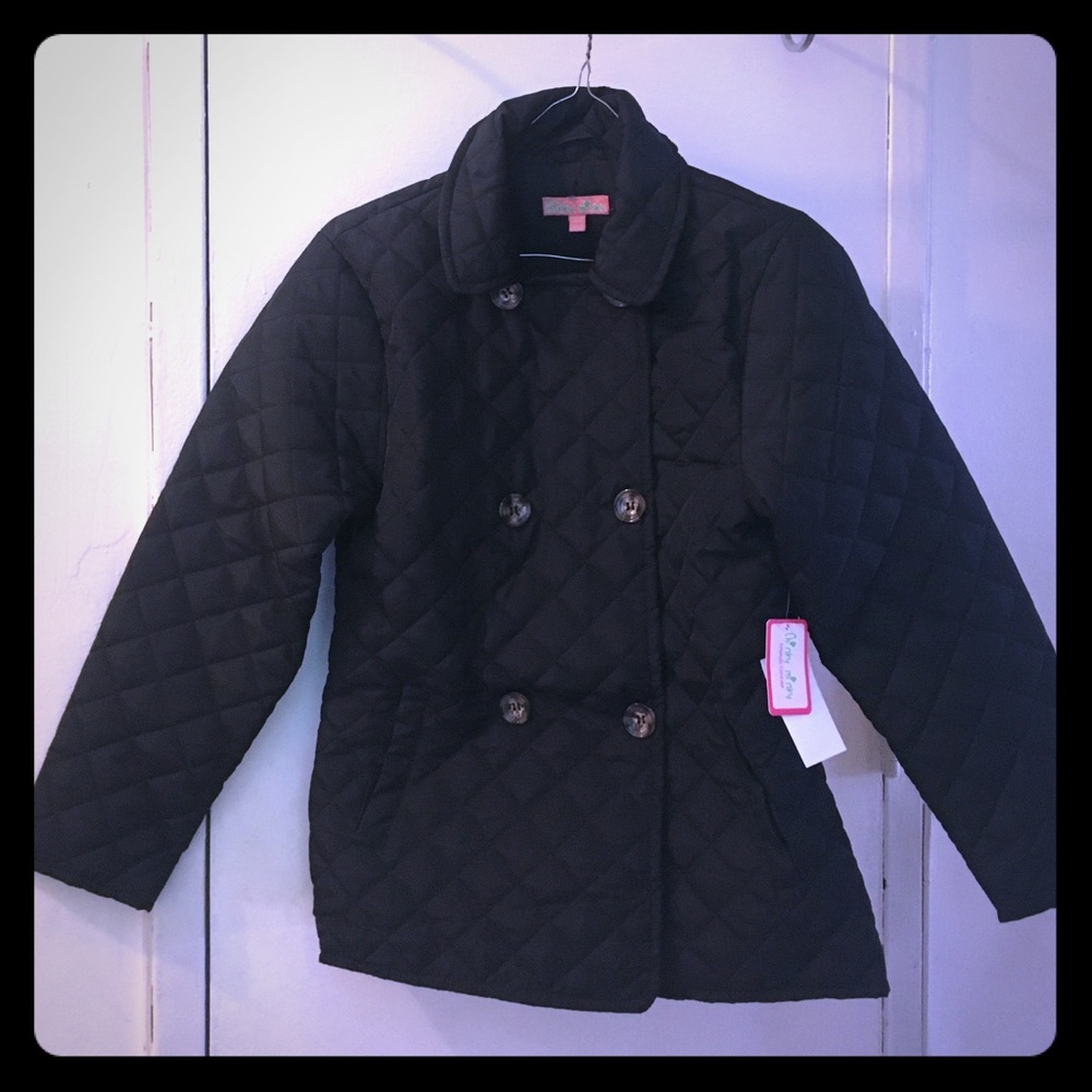 Girls quilted coat