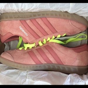 Adidas Hamburg Suede Sneakers w/ contrast laces