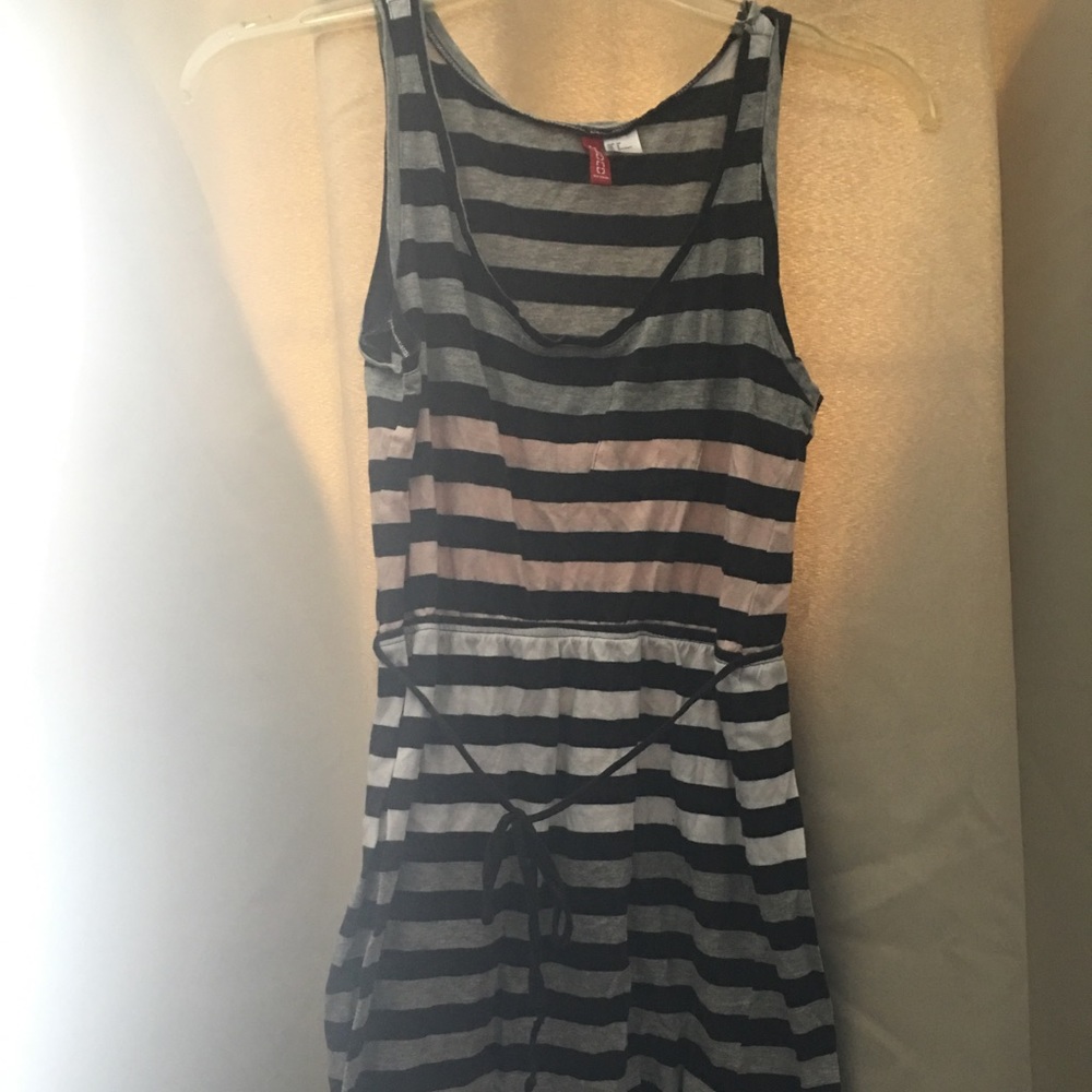 Striped H&M dress