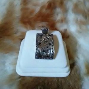 SILPADA .925 silver paisley pendant S1744